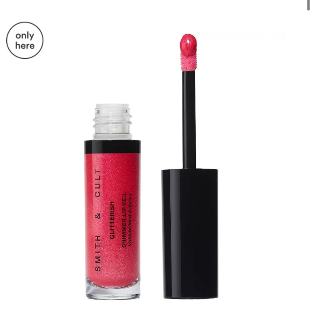 Smith & Cult's Glitterish Shimmer Lip Veil HotPink